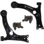 [US Warehouse] 4 in 1 Front Lower Ball Joint and Control Arm for 2003-2008 Toyota Corolla Matrix Pontiac Vibe